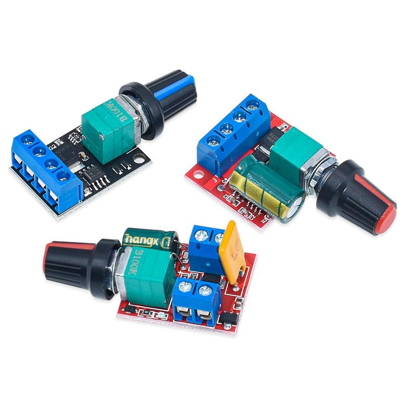 5V-35V PWM DC Motor Speed Controller with LED Dimming Switch Module