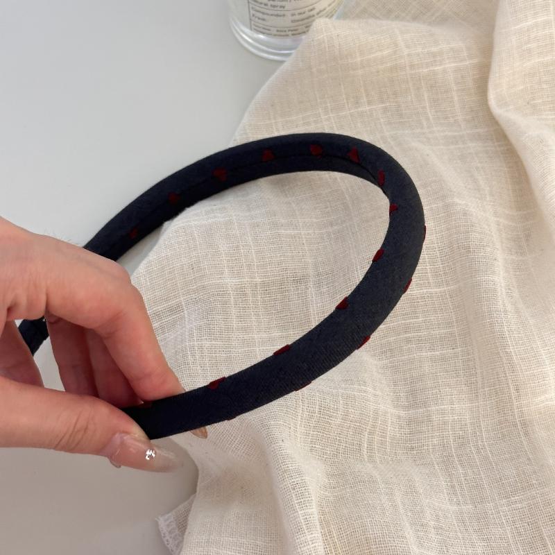 New Love Headbands For Woman Girl Sweet Elegant Hair Hoop Heart Shape Sponge Thickened Hair Band Female Fashion Hair Accessories
