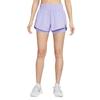 Nike Dri-Fit One Fashion Comfortable Solid Color Versatile Quick-Dry Casual Shorts Women Shorts Ice-Purple Lilac DX6013-533