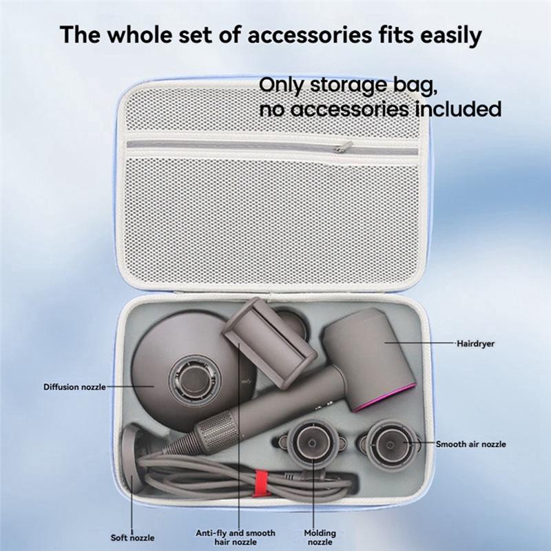 Good-Travel Carrying Case For Dyson HD01/02/03/08/12/15 / Laifen LF03 /SE 2/ SE Hair Dryer Portable Storage Box Shockproof B