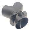 60mm/75mm Y Branch T Piece Air Vent Ducting Outlet Connector For Webasto Air Diesel Parking Heater Exhaust w/Regulating Valve