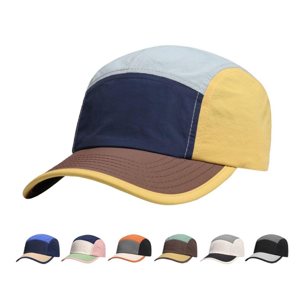 5 Panel Baseball Cap for Men Women, Quick-Dry Fabric, Ideal for Outdoor Running, Cycling & Daily Casual Fashion Hat