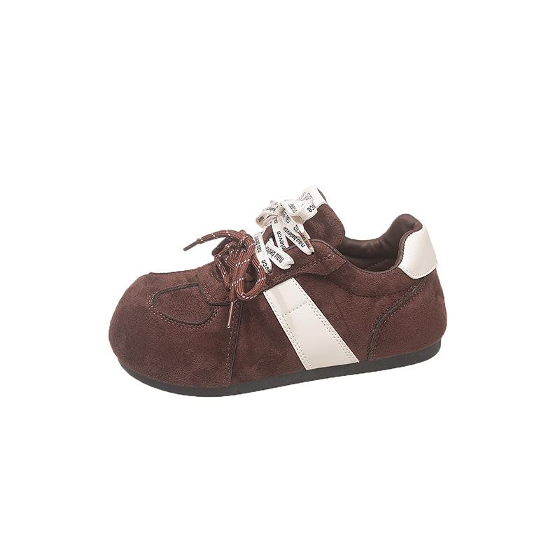 Retro-Feenstil Farbabstimmung Board-Schuhe 22 Herbst Neu Flacher Boden Innenhöhe Erhöhung Freizeit Sport Forrest Gump Trainingsschuhe