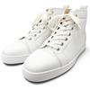 Excellent High Cut Sneakers Lewis Flat White Leather Used