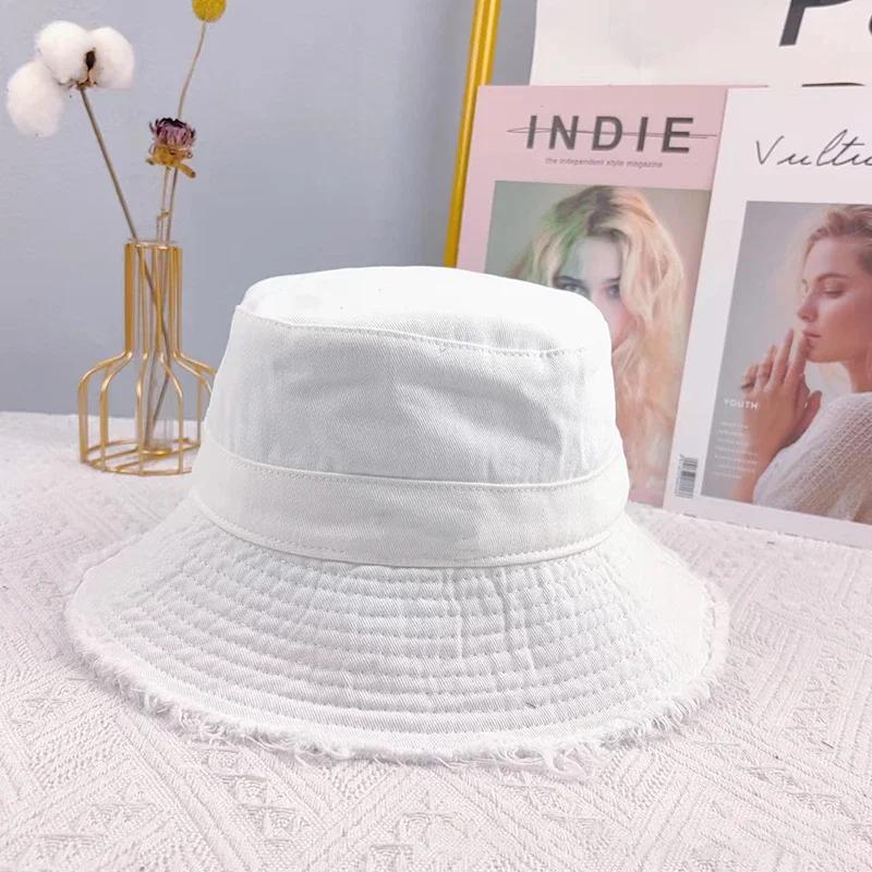 1 stuks Unisex Bucket Hat, Veelzijdige Dames Lente/Zomer Rand Zonnebescherming Strandpet, Geschikt voor Dagelijkse Vrije Tijd Vakantiekleding