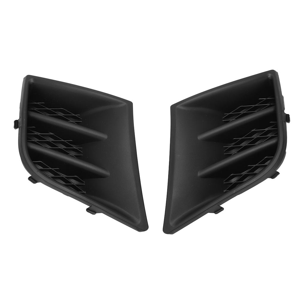 1 Pair Left Right Front Bumper Fog Light Grille 7422A8 7422A9 Replacement for Peugeot 107 2009‑2012
