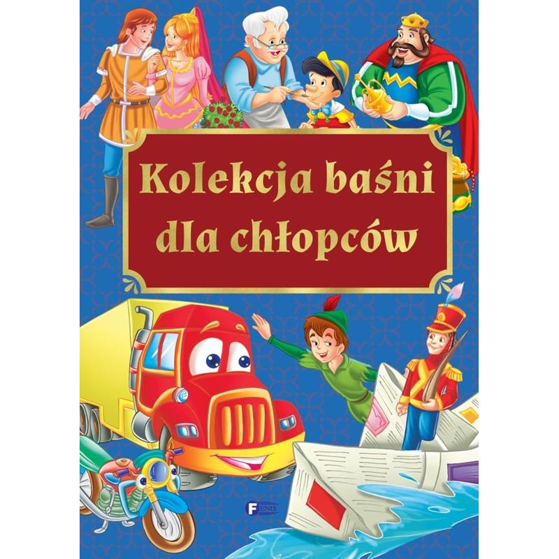 Kolekcja Baśni Dla Chłopców Książka Z Bajkami Dla Dzieci Twarda Oprawa