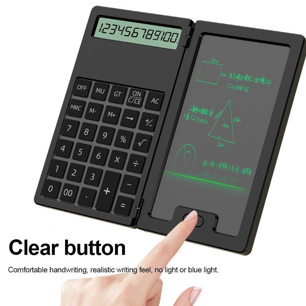 LCD Notepad Math Calculator With Stylus Accounting Calculator Scientific Calculators Students