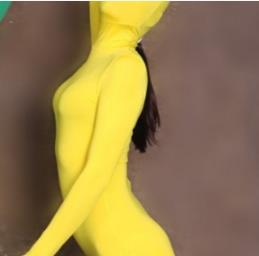 Separated Fingers One Piece Tights Bodysuit Full Coat Zentai Spandex Bodystocking Unitard Rompers Jumpsuit Cosplay Stage Costume