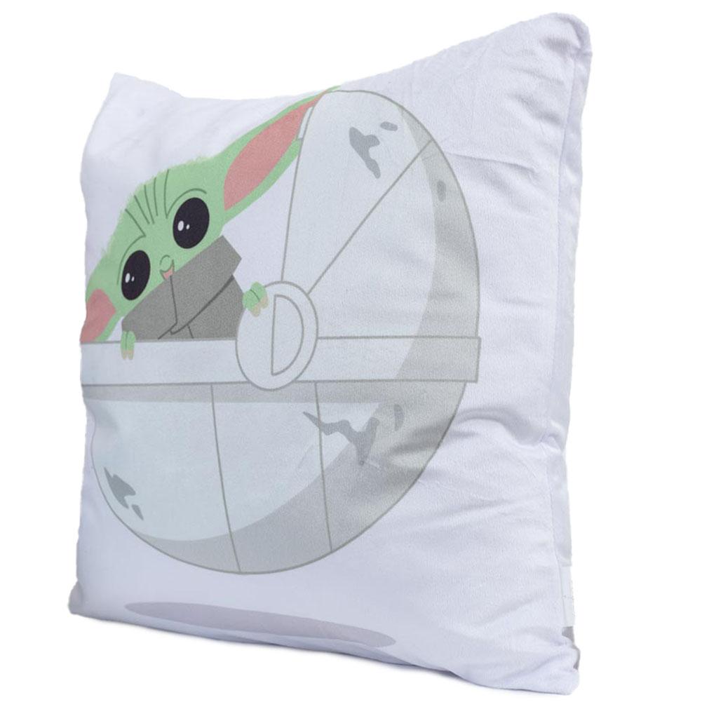 Star Wars The Mandalorian Velvet Feel Grogu Cushion