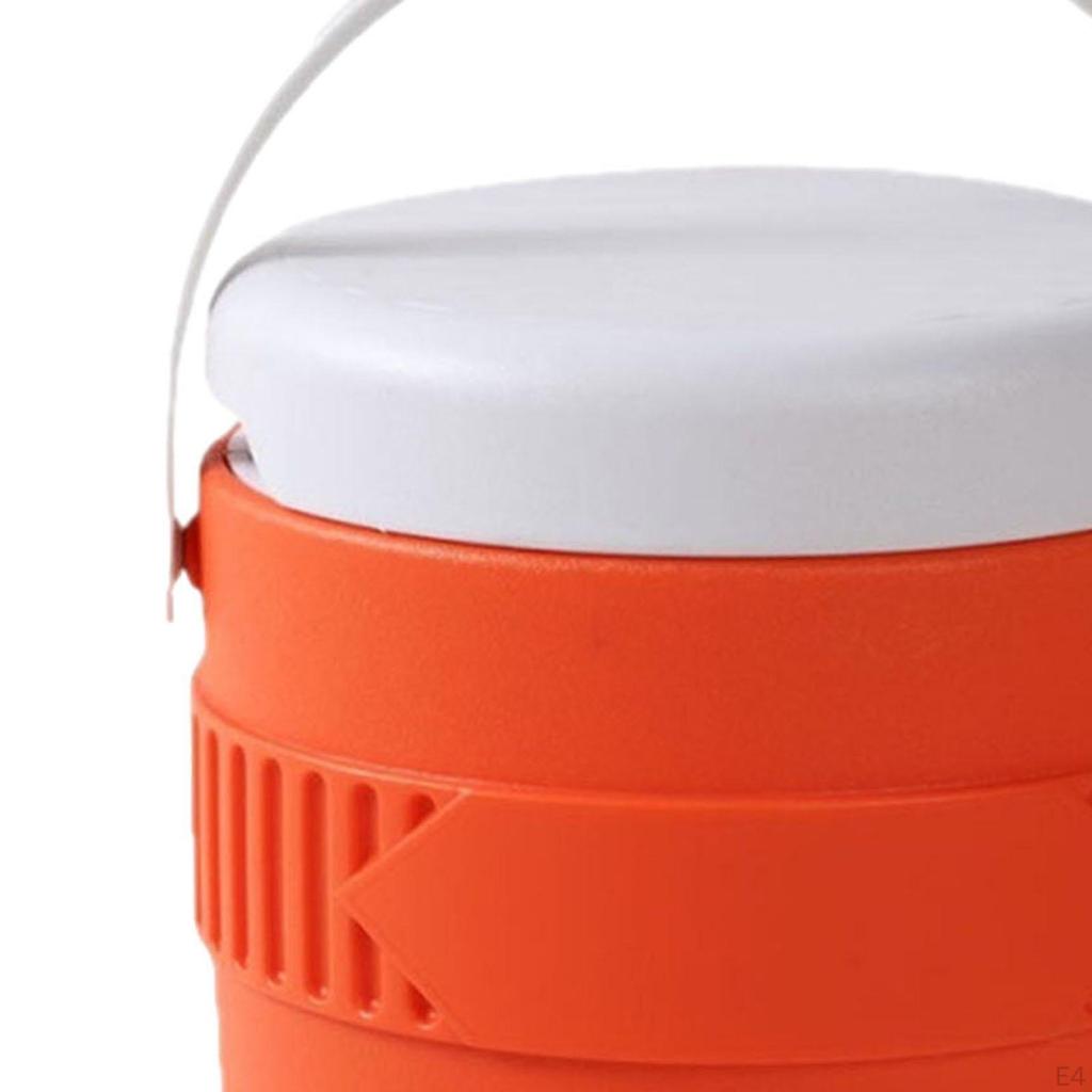 3,8 l Isolierter Campingbehälter Fass Wiederverwendbare Auslaufsichere Wasserflasche Eisspender für