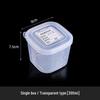 Freezer-Safe Plastic Fridge Organizer Box