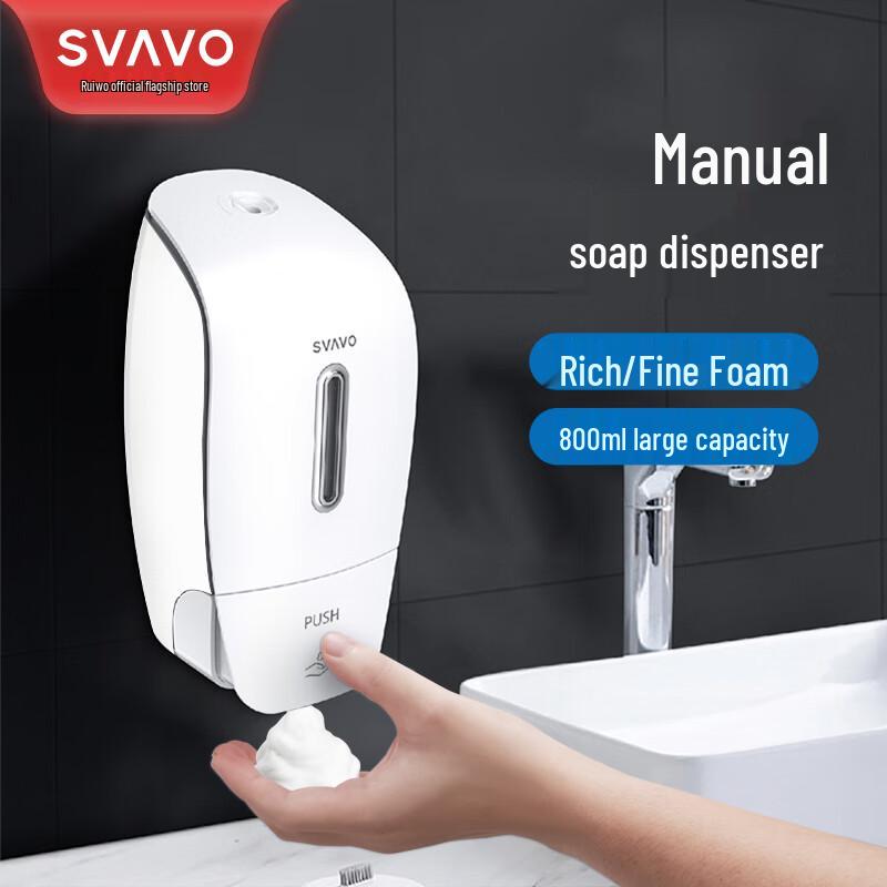 SVAVO 800ML Manual Foam Soap Dispenser Foam Type