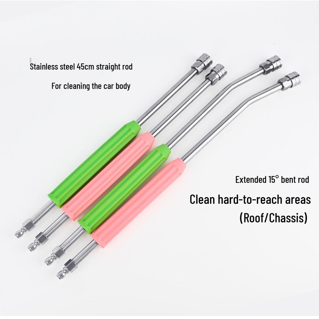 Xiongwei Multi-Color Stainless Steel High-Pressure Washer Extension Wand