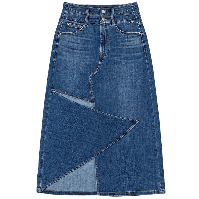 Lee Women s Asymmetrical Denim Skirt S