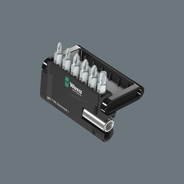Bit-Check 7 Pz Universal 1 Bit Set, 7 Pieces - W05056296001