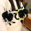 Süßer Spinnen-Plüsch-Schlüsselanhänger Lustiges Weiches Puppen-Accessoire Für Geldbörse Rucksack Gepäck Haustierhalsband Weihnachtsgeschenk Kinder Erwachsene Cosplay