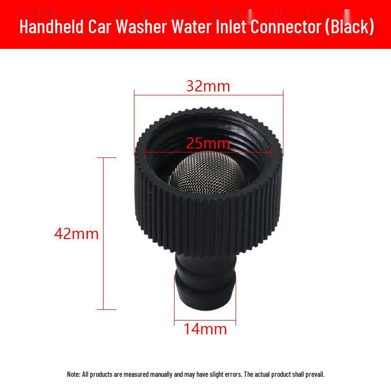 Portable High-Pressure Car Washer Water Inlet Hose Quick Connector