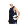 Under Armour Outdoor Loose Running Fitness Quick-Dry Breathable Sleeveless Vest Unisex Tops Dark-Blue 24500110-409
