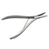 Hair Extension Tool Stainless Steel Hair Pliers with 2 Holes Remover Beads Opener Tool Weft Extension Hair Styling Hair Beauty Salon Accessories