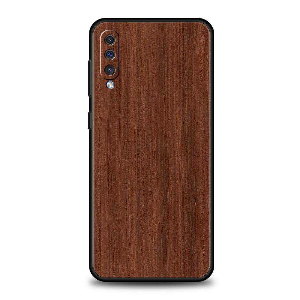 Carved Wood Case For Samsung Galaxy A52 A12 A50 A72 A20e A30 A02s A22 4G A32 5G A20s A70 A10s A40 A10 A04s Silicone Phone Cover