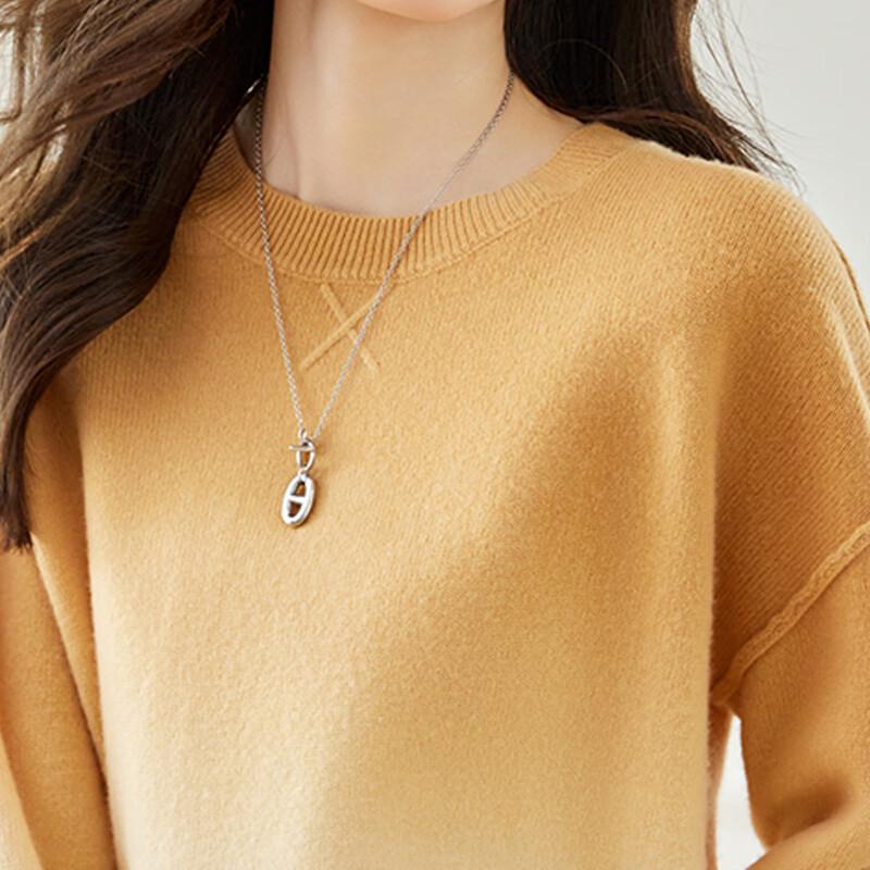 Srcr Women's Dip-Dye Gradient 100% Wool Sweater