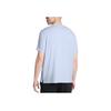 Under Armour Meridian Solid Color Crew Neck Quick Dry Short Sleeve T-Shirt Men Tops Blue 1386973-464