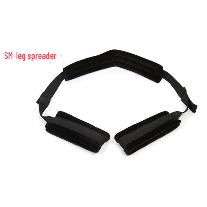 Bondage Door Restraint Strap and Handcuffs Set