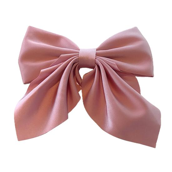 Hairpin Bowknot Shape Easy Attachment Fashionable Hair Bow Clips for Girl