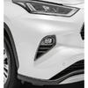 Carbon Fiber Front Fog Light Lamp Cover Trim For - Toyota Highlander 2PS