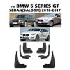4 SZT. Błotniki Chlapacze Kompatybilne z BMW Serii 5 GT F07 2010 2011 2012 2013 2014 2015 2016 2017