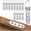 AT19-For Heavy Duty For Frames Picture Hanging Hooksd Hooks- 50Pcs D Ring Hangers For Mirrors, Canvas Art,Wall Mount