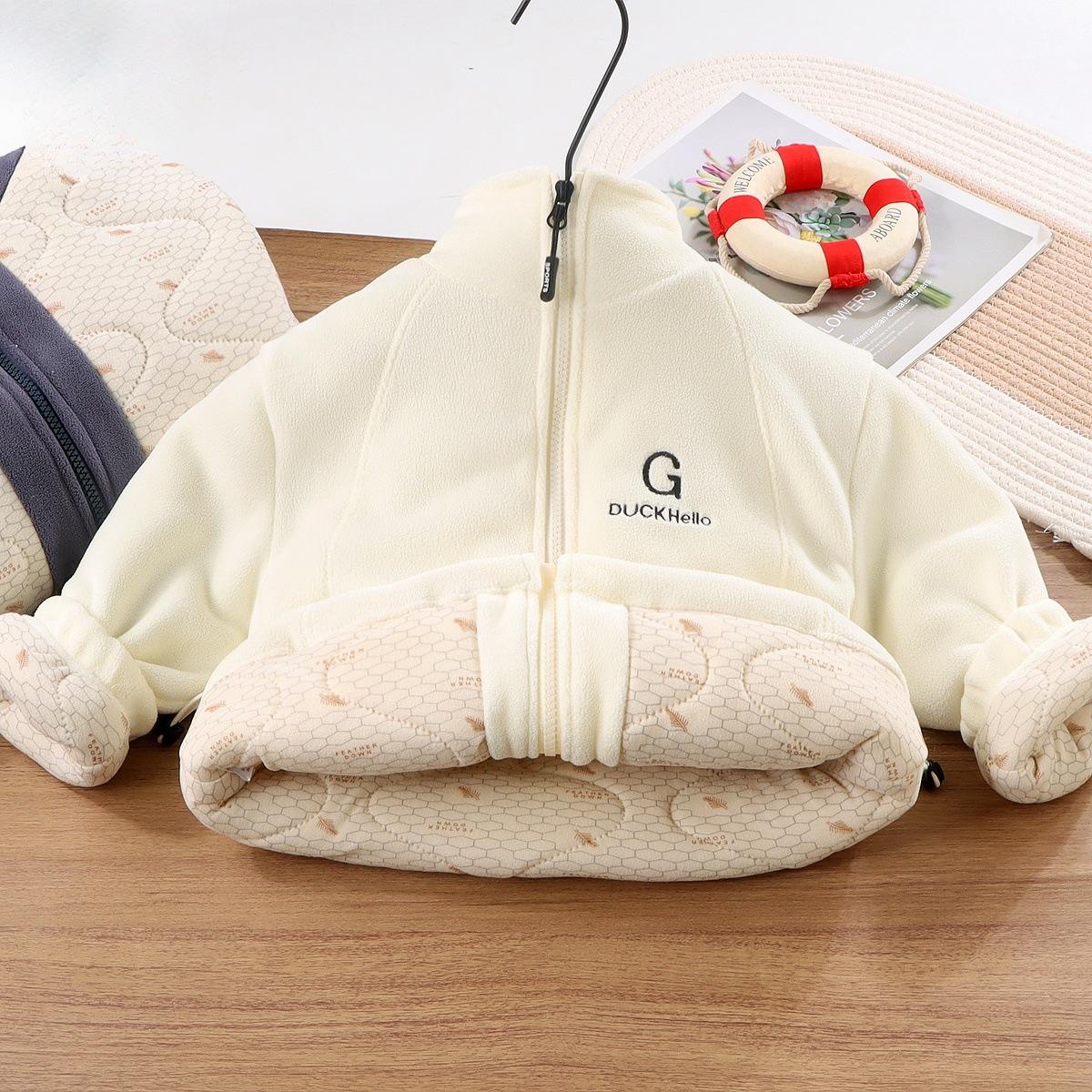 

Детская новая зимняя куртка «четыре в одном», утепленная, с функцией изменения температуры, для мальчиков и девочек, топы 110cm