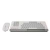 Wireless Keyboard Mouse Set Rechargeable Retro   2.4G Wireless   Keyboard Mouse Set