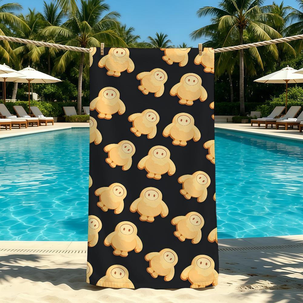 F-Fall Game G-Guys Towel For Outdoor Camping Beach Towel Super Absorbent Quick-Drying Summer Towel