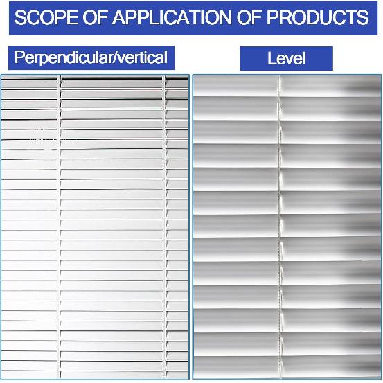 8 Pcs Horizontal Blind Repair Tabs Mini Blind Slat Repair Kit Horizontal Blinds Replacement Slats White Blind Fixers for Horizontal Blinds (1" W x 3"