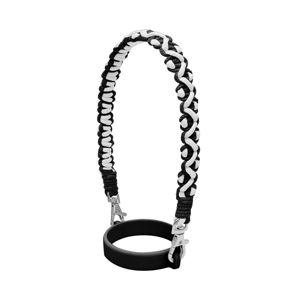 Silicone Water Bottle Handle Strap Water Tumbler Strap Portable Coffee Mug Sling Water Bottle Lanyard for Travel Outing Gym
