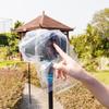 JJC 2 Pieces Fully Transparent Rain Cover for SLR Lens Camera Length Compatible with Sony A6700 A6600 A6500 A6400 A6300 A6100 A6000 Nikon Z8 Z5 Z50