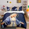 Religious Figure with Stars. Bedding Sets Duvet Cover Sets Duvet Covers Pillowcases(1 * Duvet Cover 2 * Pillowcases Without Duvet Insert)