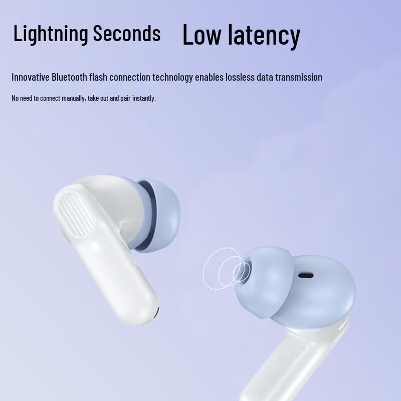 Newmine Y130 Bluetooth 5.4 Noise-Cancelling In-Ear Wireless Earbuds