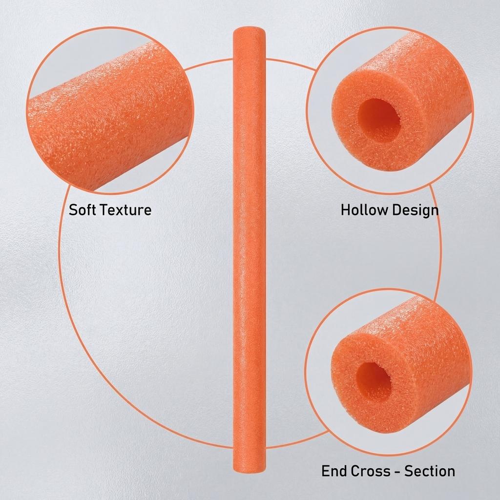 Hollow Colored Swimming Sticks, Buoyancy Bars, Floating Pool Foam Sticks, Used For Floating In Swimming Pools