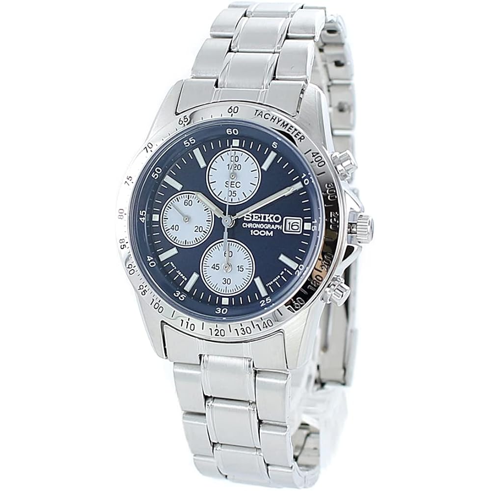 [SEIKO Watch] Men s Women s Waterproof Chronograph Date SND365 PC Watch [Parallel Imported Product]