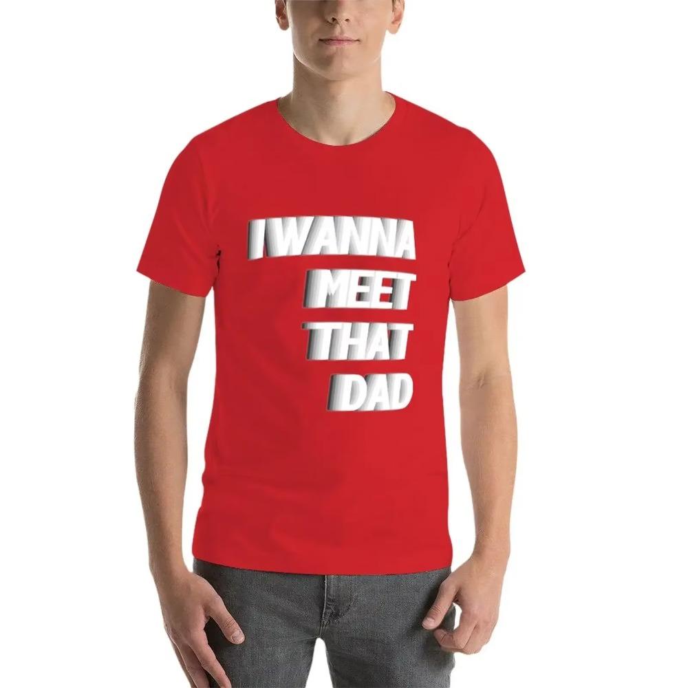 Meet That Dad T-Shirt for a Boy Vintage Boys Animal Print Men's  T-shirt