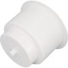 Yuanhe White Plastic Cup Drink Holder Ert With Drain For Boat Car Marine Rv, 4PCS