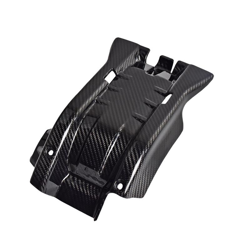 Carbon Fiber Skid Plate for 20+ KTM 250/350 EXC Motorcycles - Modified 3K