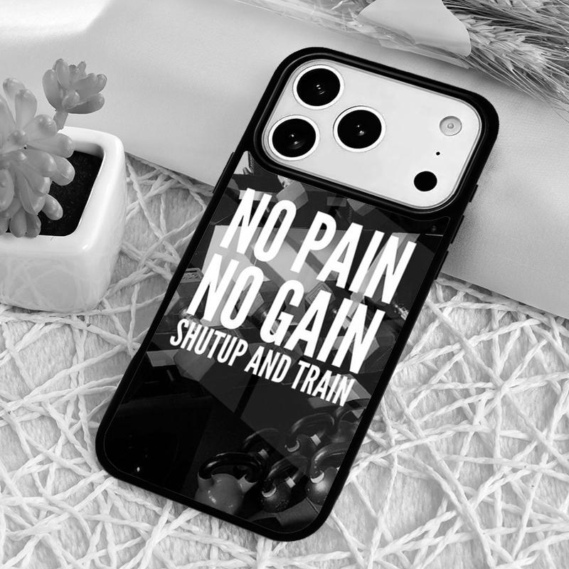 Fitness Girl Gym Soft Phone Case for iPhone 17 Air 16 15 11 12 14 13 Pro Max Shockproof Cover