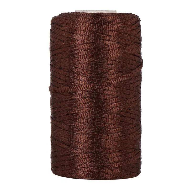  Knitting Crochet Silk Satin Thread Handmade Acrylic Yarn Weave for Kid DIY Lover