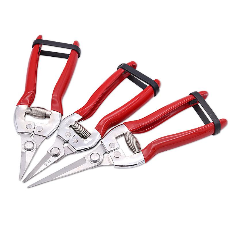 Stainless Steel Garden Pruning Shears with Dipped Handle