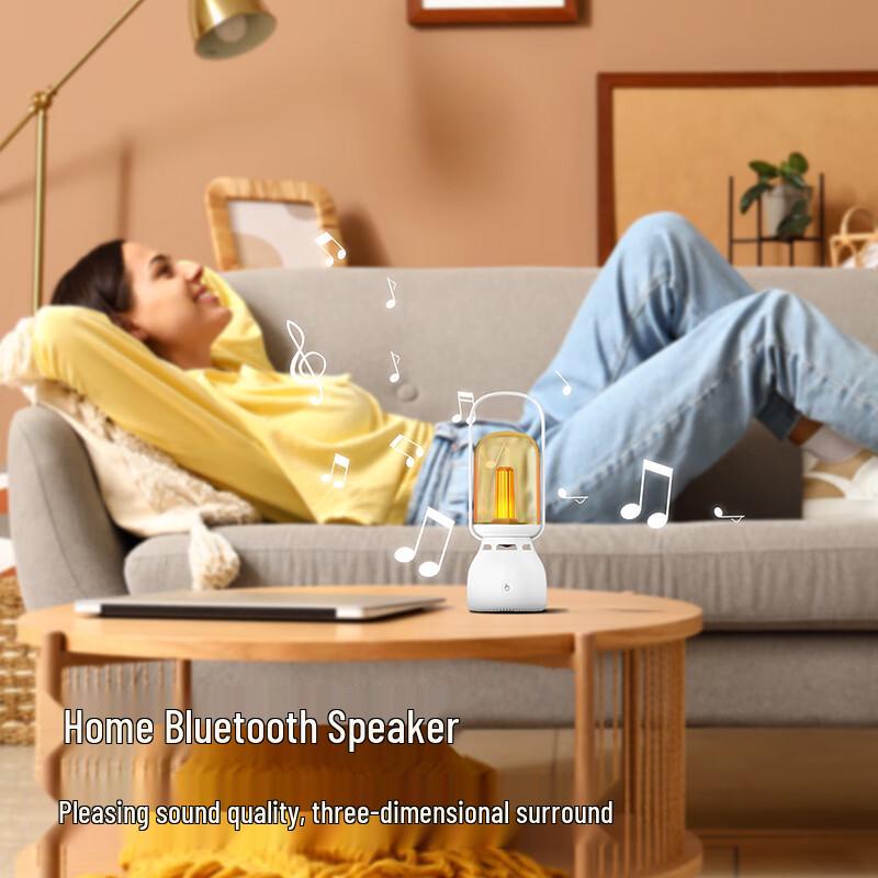 Yidian Rechargeable Camping Retro Lantern Speaker