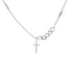 Stylish Women's Hip Hop Choker Necklace - Trendy Clavicle Chain with Cross Design